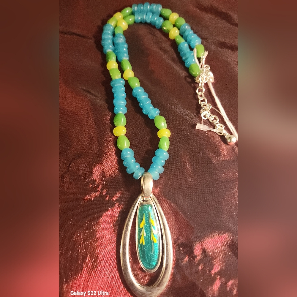 Evie & Emma turquiose necklace